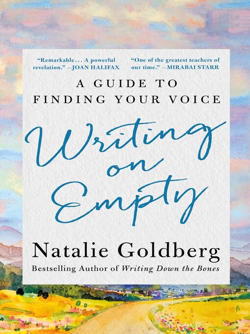 Title details for Writing on Empty by Natalie Goldberg - Available